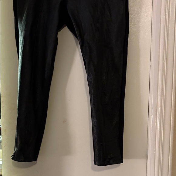Ann Taylor Petite Faux Leather Pants - Picture 3 of 7